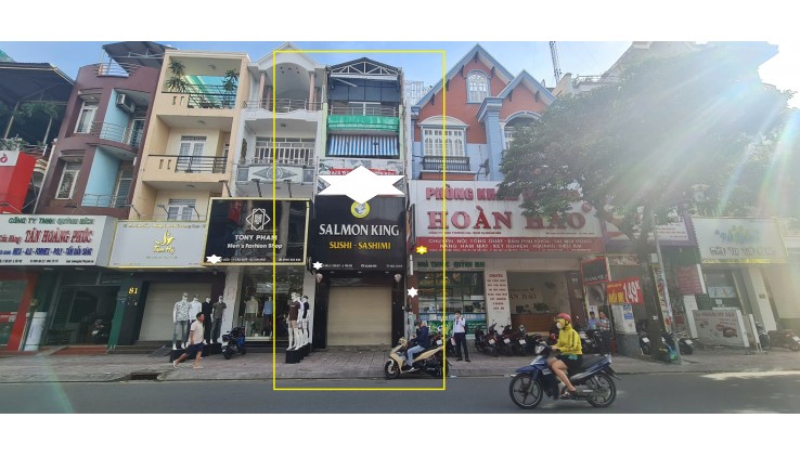 Cho thuê nhà mặt tiền Gò Dầu 68m2, 3Lầu  - KHU CỰC SẦM UẤT